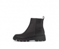 Gabor Damen Plateau Stiefelette Schwarz - Glattleder