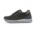 Gabor Damen Sneaker Low Grün - Rauleder