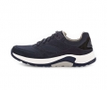 Gabor Herren Rollingsoft Sneaker Low Blau - Materialmix Leder/Textil
