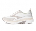 Gabor Damen Sneaker Low Weiß - Materialmix Leder/Lederimitat