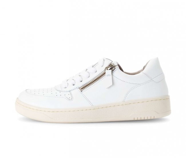 Gabor Damen Sneaker Low Weiß - Glattleder