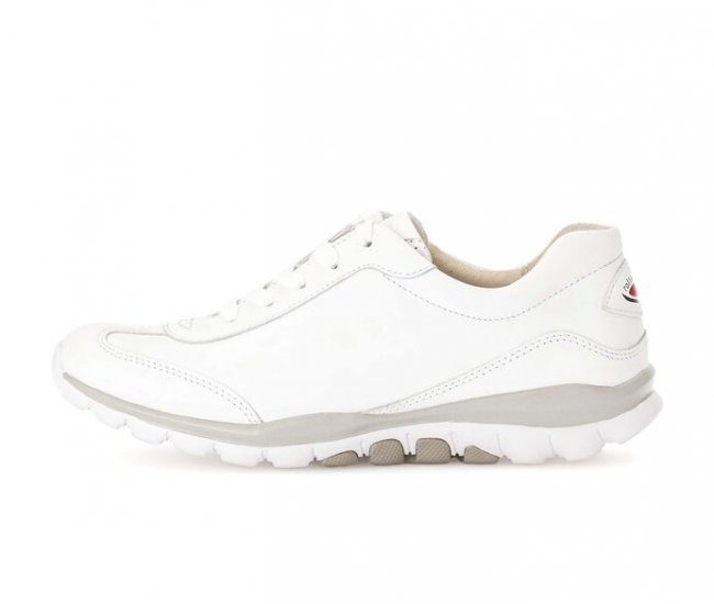 Gabor Damen Sneaker Low Weiß - Glattleder