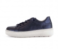 Gabor Damen Sneaker Low Blau - Glattleder