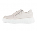 Gabor Damen Sneaker Low Beige - Glattleder
