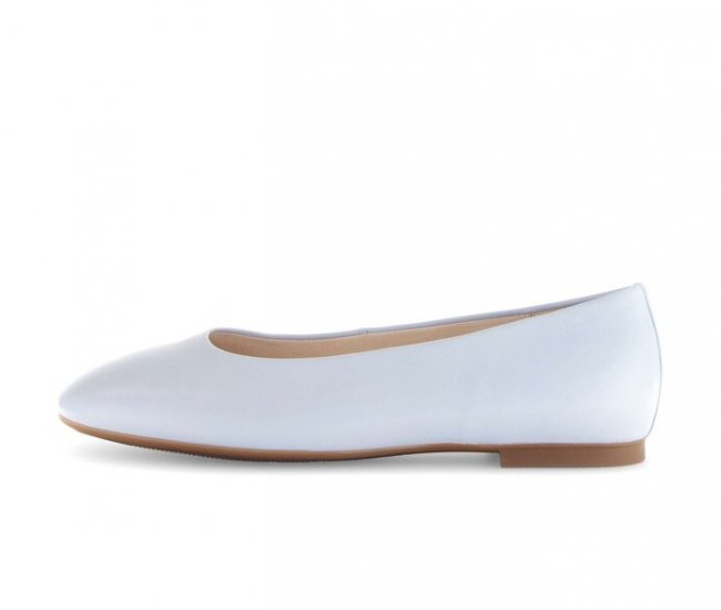 Gabor Damen Eleganter Ballerina Blau - Glattleder