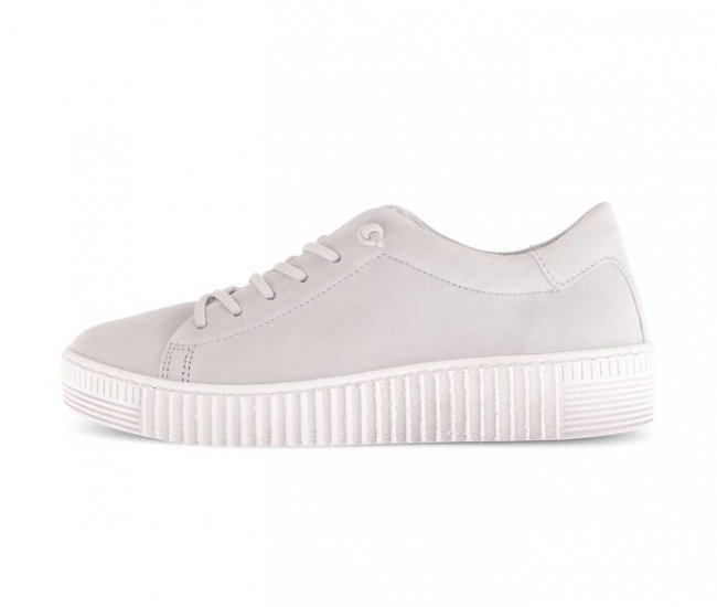 Gabor Damen Sneaker Low Grau - Rauleder