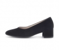 Gabor Damen Eleganter Pumps Schwarz - Rauleder
