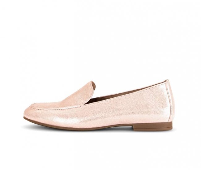 Gabor Damen Slipper Rosa - Effektleder