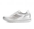 Gabor Damen Sneaker Low Silber - Materialmix Leder/Lederimitat