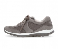 Gabor Damen Sneaker Low Grau - Materialmix Leder/Lederimitat