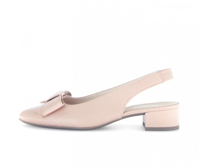 Gabor Damen Slingpumps Rosa - Glattleder