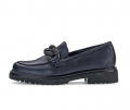 Gabor Damen Loafer Blau - Glattleder