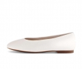 Gabor Damen Eleganter Ballerina Creme - Glattleder