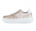 Gabor Damen Sneaker Low Gold - Materialmix Leder