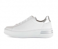 Gabor Damen Sneaker Low Weiß - Glattleder