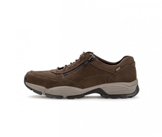 Pius Gabor Herren Sneaker Low Braun - Nubuk