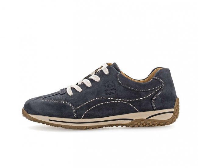 Gabor Damen Sneaker Low Schwarz - Rauleder