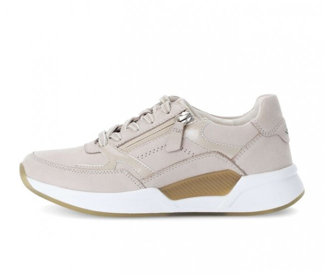 Gabor Damen Sneaker Low Beige - Rauleder