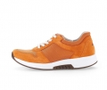 Gabor Damen Sneaker Low Orange - Materialmix Leder/Lederimitat