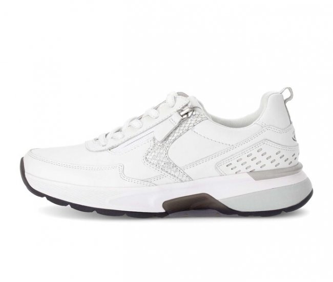 Gabor Damen Sneaker Low Weiß - Glattleder