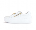 Gabor Damen Sneaker Low Weiß - Glattleder