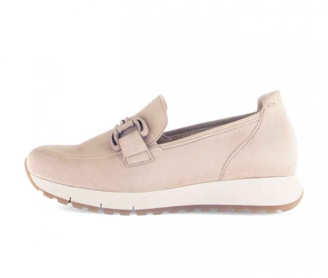Gabor Damen Slipper Beige - Rauleder