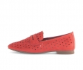 Gabor Damen Slipper Rot - Rauleder