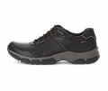 Pius Gabor Herren Sneaker Low Schwarz - Glattleder