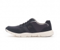 Pius Gabor Herren Sneaker Low Blau - Materialmix Leder/Textil