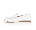 Gabor Damen Slipper Weiß - Glattleder