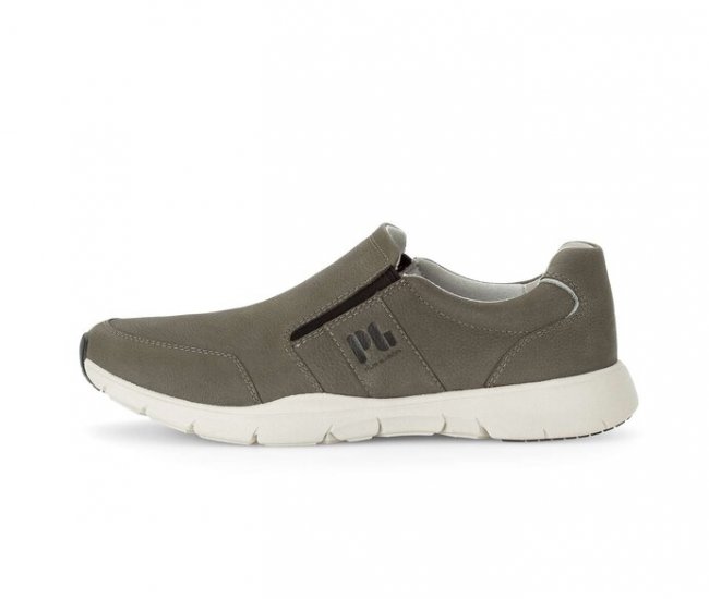 Pius Gabor Herren Sneaker Low Grün - Nubuk