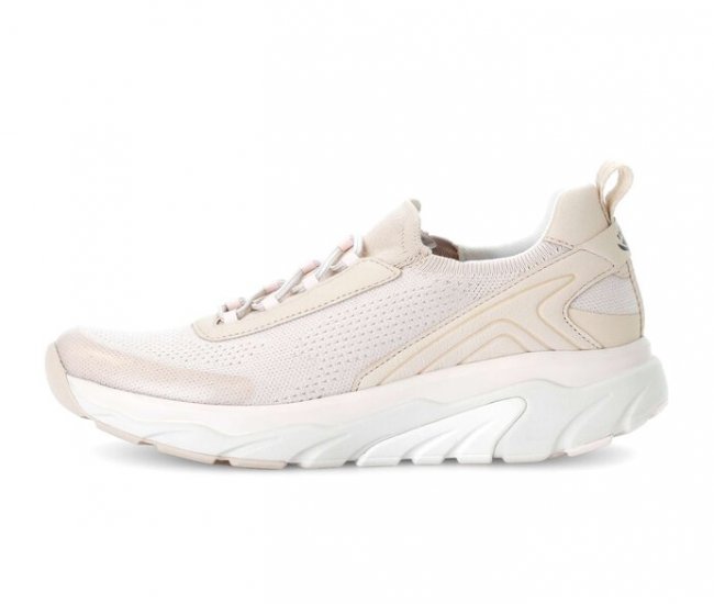 Gabor Damen Sneaker Low Beige - Materialmix Leder/Lederimitat