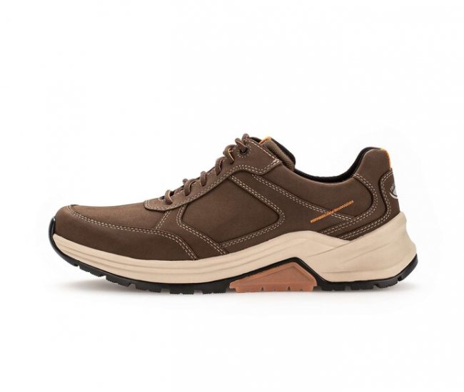 Gabor Herren Rollingsoft Sneaker Low Braun - Nubuk