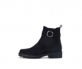 Gabor Damen Chelsea Boot Schwarz - Rauleder