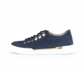 Gabor Damen Sneaker Low Blau - Rauleder