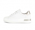 Gabor Damen Sneaker Low Weiß - Materialmix Leder