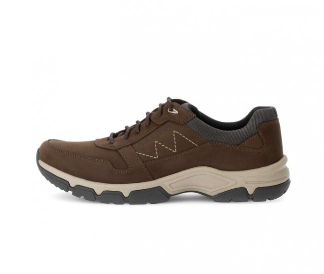 Pius Gabor Herren Sneaker Low Braun - Materialmix Leder/Textil