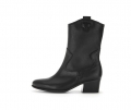 Gabor Damen Cowboy Boots Schwarz - Glattleder