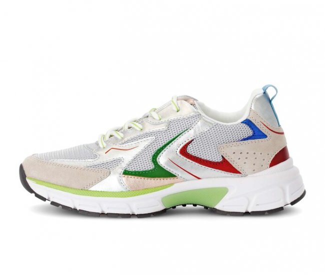 Gabor Damen Sneaker Low Multicolour - Materialmix Leder/Lederimitat