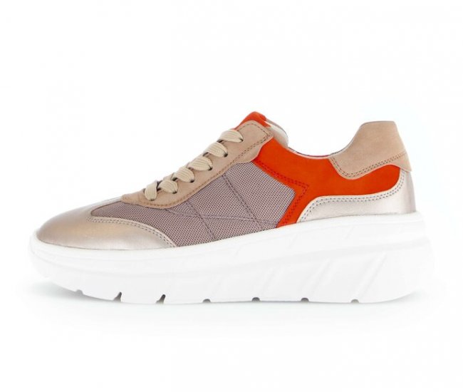 Gabor Damen Sneaker Low Multicolour - Materialmix Leder/Lederimitat
