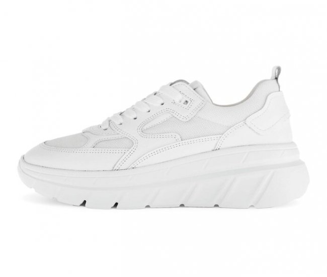 Gabor Damen Sneaker Low Weiß - Glattleder