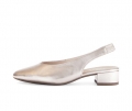 Gabor Damen Slingpumps Rosa - Effektleder