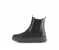 Gabor Damen Chelsea Boot Schwarz - Glattleder