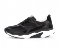 Gabor Damen Sneaker Low Schwarz - Materialmix Leder/Lederimitat