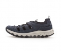 Gabor Herren Rollingsoft Sneaker Low Blau - Materialmix Leder/Textil