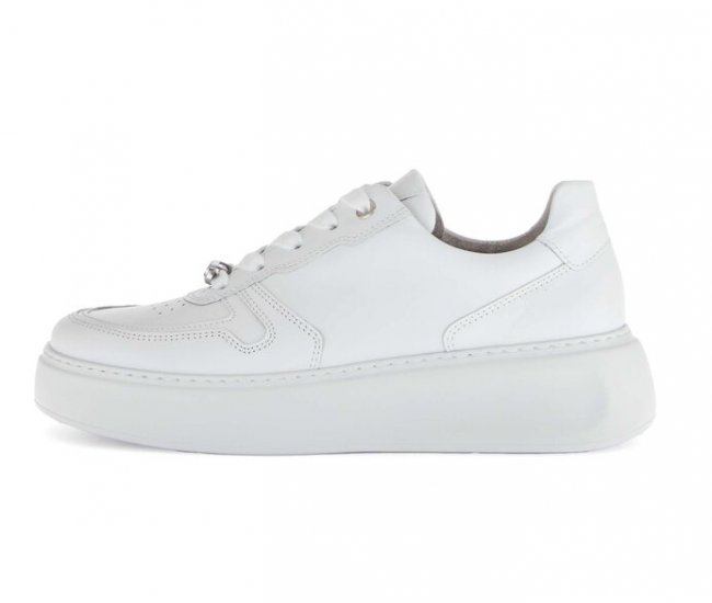 Gabor Damen Sneaker Low Weiß - Glattleder