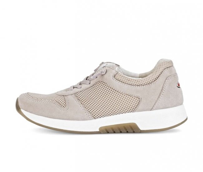 Gabor Damen Sneaker Low Beige - Lederimitat