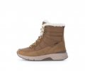 Gabor Damen Winterstiefelette Braun - Materialmix Leder/Lederimitat