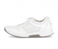 Gabor Damen Sneaker Low Weiß - Materialmix Leder/Lederimitat