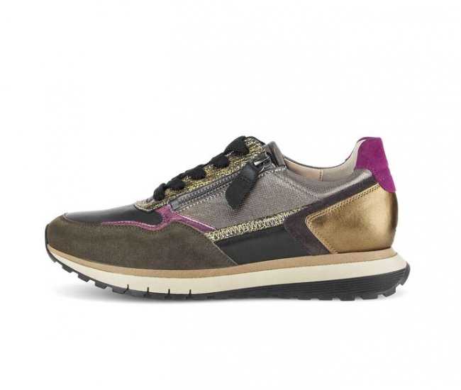 Gabor Damen Sneaker Low Multicolour - Materialmix Leder